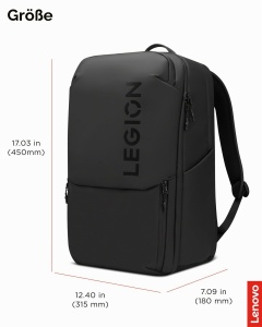 Rucsac de gaming Lenovo Legion GB800, 17 inch, culoare neagra, rezistent - Img 7