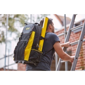 Rucsac de lucru Stanley FatMax 36x23x54 cm, impermeabil, nylon 600 Denier, negru - Img 2