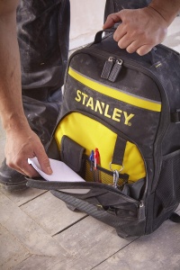Rucsac de lucru STANLEY STST83307-1 cu roti, maner telescopic, 15kg capacitate - Img 9