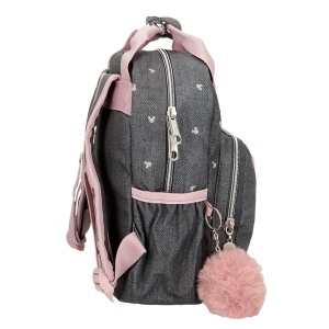 Rucsac Disney Mickey, Negru, 23 x 28 x 10 cm, Polyester, 6.44 l - Img 2