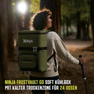 Rucsac racitor Ninja FrostVault Go 17L, 24 doze, culoare oliv - Img 2
