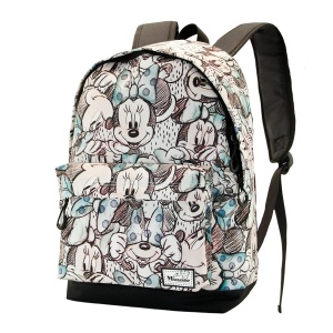 Rucsac urban Minnie Maus, gri, 30 x 43 cm, capacitate 22 L - Img 1