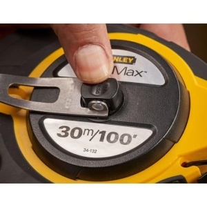 Ruleta Stanley Fat Max STA034132, 30 m, cu maner din cauciuc - Img 5