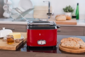 Russell Hobbs Retro Toaster 21680-56 Rosu 1300W Functie Lift and Look - Img 9