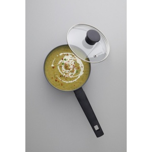 Russell Hobbs RH02839EU7 Cratita antiaderenta de 16 cm - Oala cu inductie, capac din sticla securizata si iesire de abur, performanta ridicata, usor de curatat, fara ulei, maner moale la atingere, garantie de 5 ani, colectia Shield - Img 5