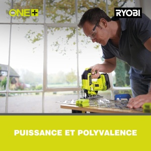 Ryobi Ferastrau pendular cu acumulator R18JS-0 fara baterie si incarcator, 18 V, 1 bucata, negru/verde, 5133002158 - Img 7
