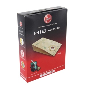 Sac aspirator Hoover H16 Aquajet, 5 bucati, cu filtrare in 2 straturi