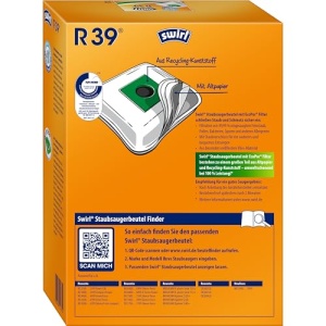 Sac aspirator Swirl R 39 EcoPor, 4 bucati, filtrare 99.99, material rezistent - Img 2