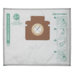 Sac de aspirator Hoover H91, microfibra, 4 bucati, filtrare eficienta - Img 2