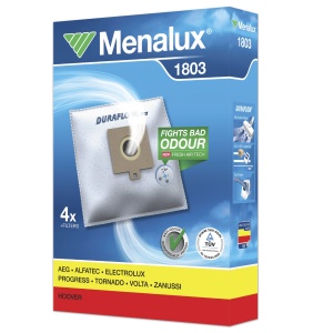 Sac de aspirator Menalux 18034 pentru AEG, Electrolux, Hoover, 4 bucati