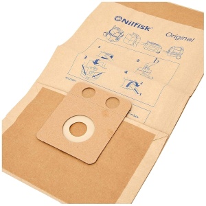 Sac de aspirator Nilfisk VP300, 10 bucati, din hartie de calitate - Img 3
