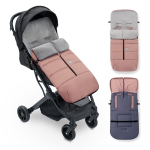 Sac de iarna universal Interbaby pentru carucior, roz, material antialergic