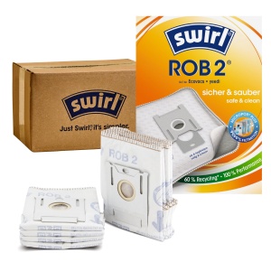 Sac vacuum Swirl pentru Ecovacs Deebot N8, T10, T9, 8 Beutel, 99.99 filtrare