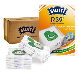 Sac vacuum Swirl R 39, 10 bucati, filtrare 99.99, reciclabil