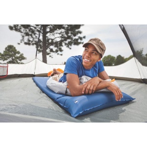 Saltea Camping Auto-umflabila Coleman cu Perna, 193x63.5x6.3 cm, Albastra - Img 6