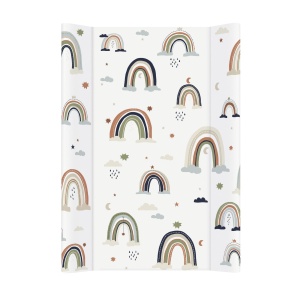 Saltea de schimbat pentru bebelusi Rotho Babydesign Boho Rainbow 50 x 70 cm