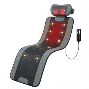 Saltea electrica de masaj COMFIER cu 10 motoare, 5 programe si caldura