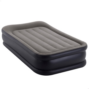Saltea gonflabila Intex Dura-Beam 99x191x42cm, cu pompa electrica si perna integrata