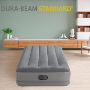 Saltea gonflabila Intex DuraBeam 1 persoana 99x191x30 cm, USB, 136 kg - Img 3