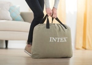 Saltea gonflabila Intex Twin Comfort-Plush 99 cm x 191 cm cu pompa electrica - Img 5