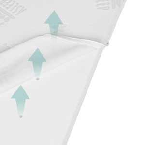 Saltea pentru copii roba Comfort Air Roll 60 x 120 cm - Materiale de calitate, husa detasabila - Img 5