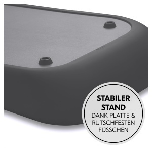 Saltea pentru schimbat bebelusi hauck 70 x 50 cm, culoare antracit - Img 7
