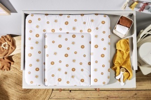Saltea pentru schimbat scutece Rotho Babydesign Boho Sun, 85 x 72 cm, impermeabila - Img 2