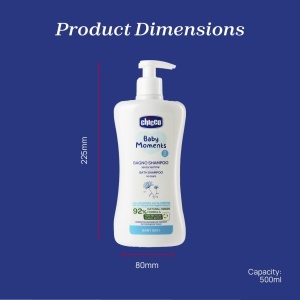 Sampon pentru bebelusi Chicco Baby Moments, 500 ml, fara lacrimi, cu extract de calendula - Img 6