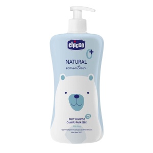 Sampon pentru bebelusi Chicco Natural Sensation, 500 ml, fara lacrimi