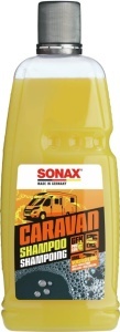 Sampon pentru Curatare Caravan SONAX, 1 Litru, cu Ceara Carnauba