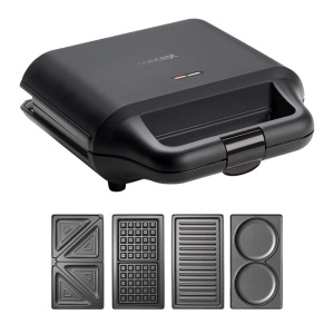 Sandwich Maker Concept SV3055 4in1 700 W Negru - Img 2