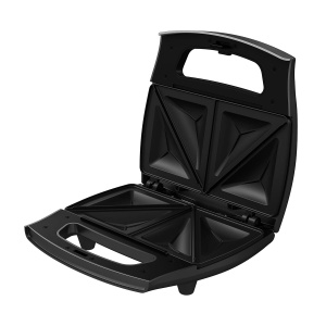Sandwich Maker Grundig SWM2940, 750 W, Negru-Metalic, 2 Sandwichuri - Img 2