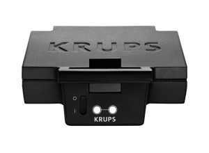 Sandwich Maker Krups pentru paine prajita perfect pregatita in forma triunghiulara placi cu acoperire antiaderenta curatare usoara fara ardere lumina  - Img 2