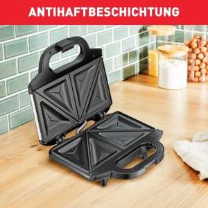 Sandwich maker Tefal, placi antiaderente, depozitare verticala, siguranta termica - Img 4
