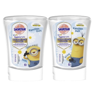Sapun lichid pentru copii Sagrotan Kamille, 5 x 250 ml, hidratant si antibacterian - Img 2