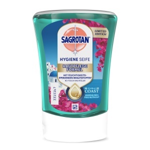 Sapun lichid Sagrotan Floral Coast, 5 x 250 ml, hidratant si delicat cu pielea - Img 2