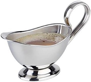 Sauciere APS din otel inoxidabil, 75 ml, dimensiuni 6x13 cm