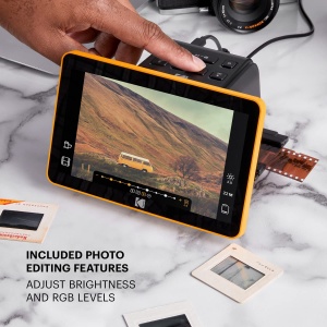 Scanner digital Kodak Slide N Scan RODFS70, 22MP, ecran LCD 7, negru - Img 3