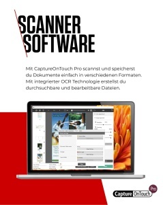 Scanner documente Canon imageFORMULA DR-C350, A4, 50 paginimin, design compact - Img 5