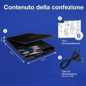 Scanner foto si documente Epson Perfection V39II USB 4800 dpi Compact - Img 4