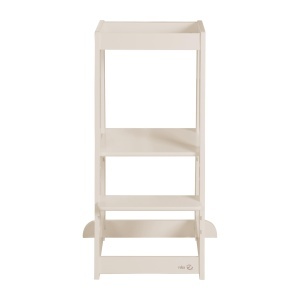 Scara de invatare Lernturm Monti Step - Tritthocker pentru copii, 80 kg, lemn Cashmere - Img 4