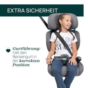 Scaun auto Chicco Quizy Lite i-Size 3-12 ani 15-36 kg rosu reglabil - Img 5