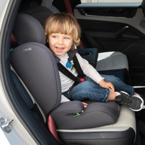 Scaun auto copii KikkaBoo i-PASS 9-36 kg i-Size Gri 13 trepte reglare - Img 3