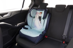 Scaun auto copii Tataway Disney Frozen, 15-36 kg, 100-150 cm, albastru deschis - Img 7