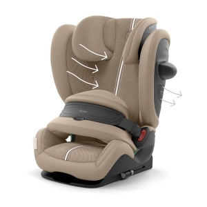 Scaun auto CYBEX Gold Pallas G3 i-Size Plus, Almond Beige, 2-in-1 - Img 9