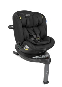 Scaun auto Graco Turn2Me Grow i-Size R129, 40-125 cm, 360 rotire, Midnight