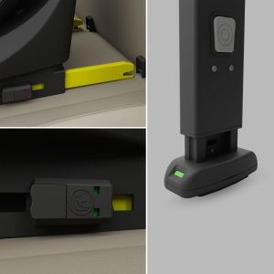 Scaun auto Kinderkraft I-360 4-in-1, pentru copii 0-12 ani, negru - Img 5