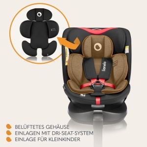 Scaun auto Lionelo Navy i-Size 360deg 40-150 cm ISOFIX reglabil pentru copii - Img 5