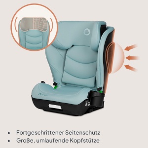 Scaun auto Lionelo Neal I-Size, grupa 2-3, 100-150 cm, cu ISOFIX - Img 4