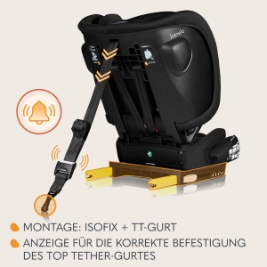Scaun auto Lionelo Nelly i-Size, 76-150 cm, cu ISOFIX, pliabil - Img 3